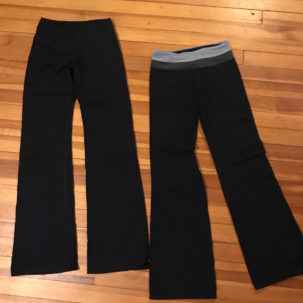 PH8 Flared and Fitted Black Workout Pants!